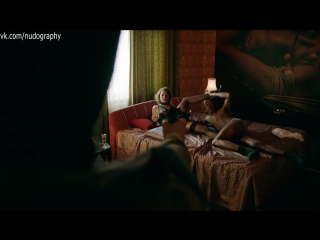 inka levendorf (inka l wendorf) in bed in the tv series germany 83 (deutschland 83, 2015) - season 1 / episode 6 (s01e06)