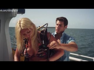 brooke hogan (brooke hogan) in a bikini in the film threat from the deep (two-headed shark attack, 2012, christopher ray) big tits big ass milf