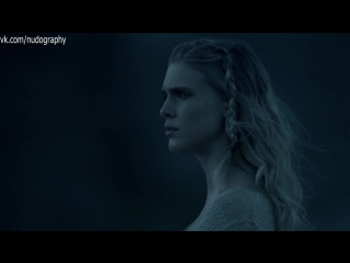 gaia weiss nude in vikings (2014) - season 2 / episode 9 (s02e09) - uncensored milf